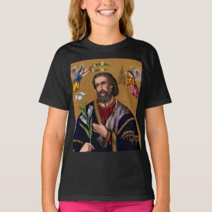 Heiliger Joseph Guardian der Heiligen Familie T-Shirt