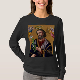 Heiliger Joseph Guardian der Heiligen Familie T-Shirt