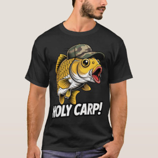 Heiliger Karpfen Fischer Angler Lustiger Karpfen T-Shirt