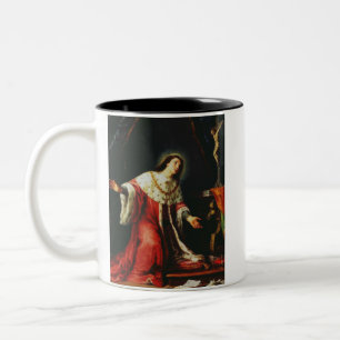 Heiliger Kasimir Jagiellon - Schutzpatron Polens Zweifarbige Tasse
