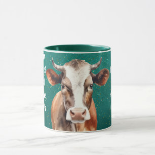 Heiliger Kuh Becher Bauernhof-Tier-Design  Tasse