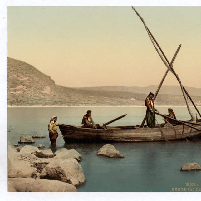Heiliger Landkalender mit Sacred Sites Kalender (Sea of Galilee: Fishermen )