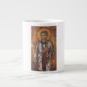 Heiliger Laurentius Orthodoxe Mosaikkunst Druck Jumbo-Tasse