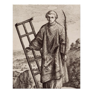 Heiliger Laurentius Schutzpatron Archiv Poster