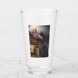 Heiliger Ludwig von Toulouse Himmlisches Erbe Kuns Glas