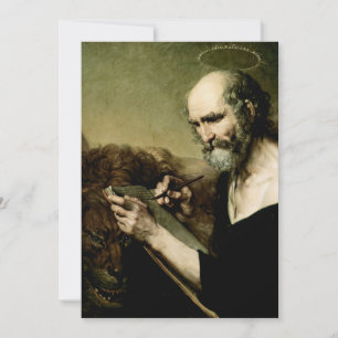 Heiliger Markus der Evangelist Dankeskarte
