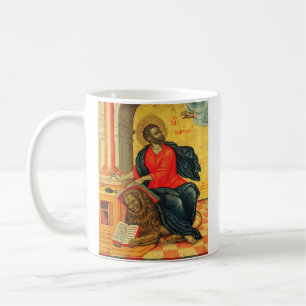 Heiliger Markus der Evangelist orthodoxe Ikone Kaffeetasse