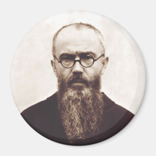 Heiliger Maximilian Kolbe polnischer katholischer  Magnet