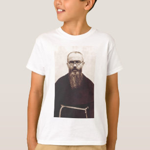 Heiliger Maximilian Kolbe polnischer katholischer T-Shirt