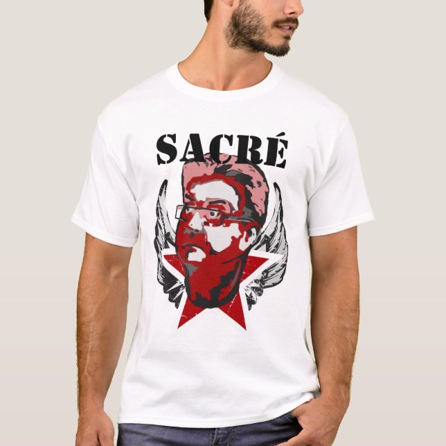 Heiliger Melenchon T-Shirt (Vorderseite)