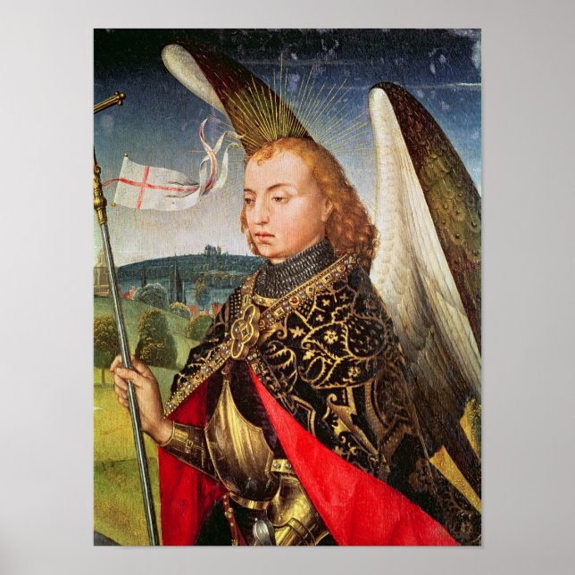 Heiliger Michael der Erzengel, 1460-66 Poster (Vorne)