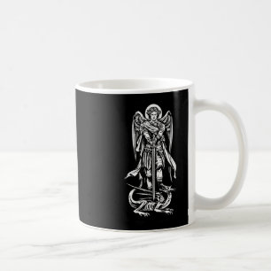 Heiliger Michael der Erzengel verteidigt uns im Ka Kaffeetasse