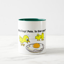 Heiliger Mist! Peter, ist dass Sie? Zweifarbige Tasse
