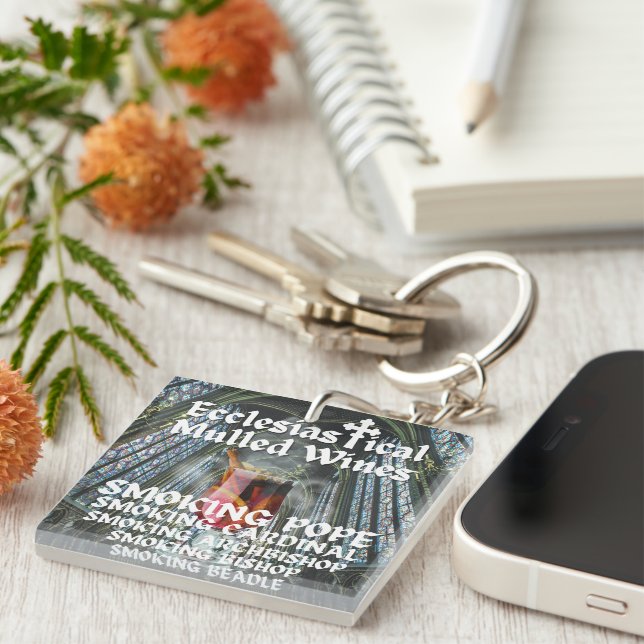 Heiliger Moly, Ecclesiastical Mulled Wines Schlüsselanhänger (Vorderseite rechts)