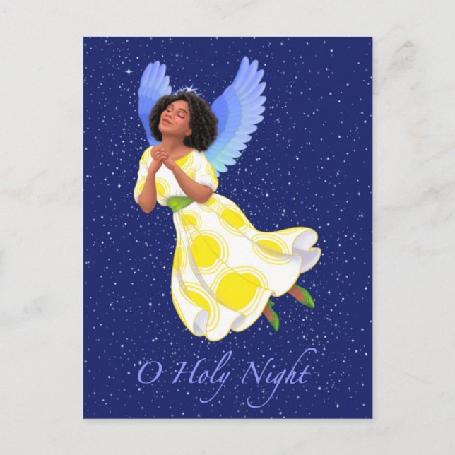 "Heiliger Nachtgel." Postkarte (Vorderseite)
