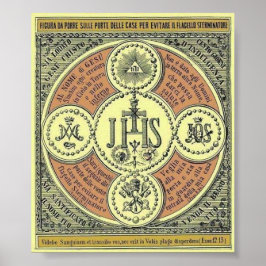 Heiliger Name Emblem Poster