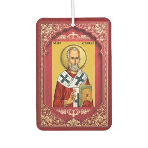 Heiliger Nikolaus Autolufterfrischer