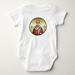 Heiliger Nikolaus Baby Strampler