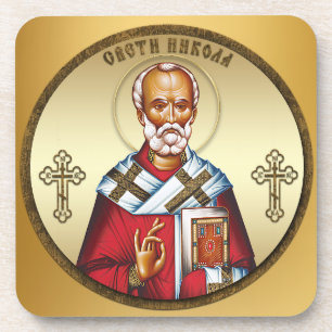 Heiliger Nikolaus Getränkeuntersetzer