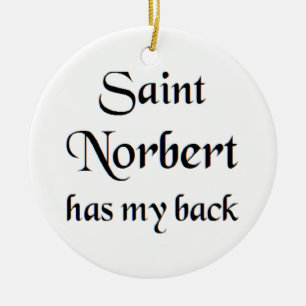 Heiliger-Norbert-Kaffeetasse Keramik Ornament