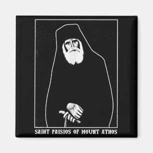 Heiliger Paisios vom Berg Athos Griechisch-Orthodo Magnet