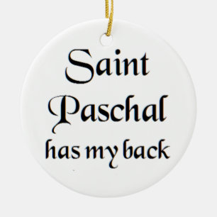 Heiliger Paschal-Kaffeebecher Keramik Ornament