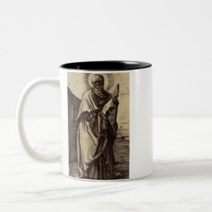 Heiliger Paulus der Apostel Lehrer der Völker Kuns Zweifarbige Tasse