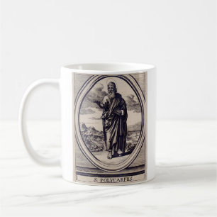 Heiliger Polykarp von Smyrna Märtyrer und Kirchenv Kaffeetasse