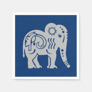 Heiliger Riese (Grau) Napkins Serviette