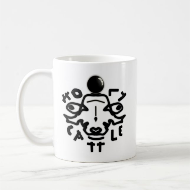 Heiliger Rind Kaffeetasse (Links)