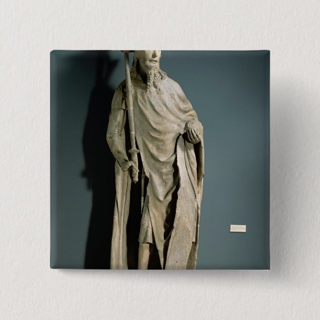 Heiliger römischer Kaiser Charless IV Button (Vorderseite)