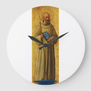 Heiliger Romuald, der Gründer der Kamaldulenser Große Wanduhr