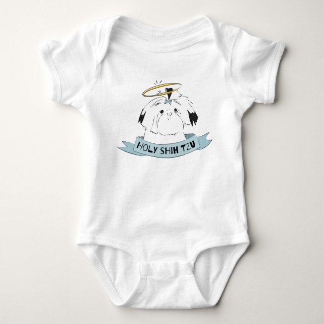 Heiliger Schih-Tzu Baby Strampler (Vorderseite)