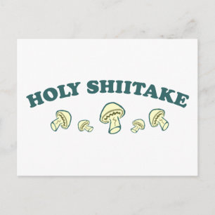 Heiliger Shiitake Postkarte