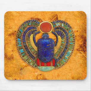 Heiliger Skarab aus dem alten Ägypten Mousepad