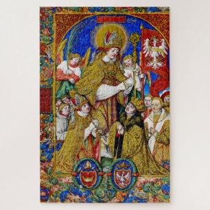 Heiliger Stanislaus Bischof und Märtyrer Fine Art
