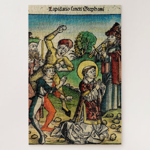 Heiliger Stephanus der Protomärtyrer feine Kunst-I