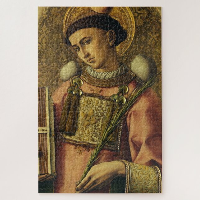 Heiliger Stephanus der Protomärtyrer feine Kunst-I (Vertikal)