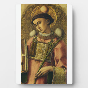 Heiliger Stephanus der Protomärtyrer feine Kunst-I Fotoplatte