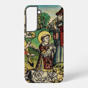 Heiliger Stephanus der Protomärtyrer feine Kunst-I Samsung Galaxy Hülle