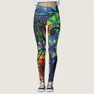 Heiliger Symbolismus Leggings