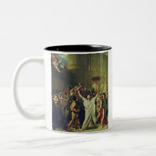 Heiliger Symphorian von Autun Heiliges Martyrium K Zweifarbige Tasse