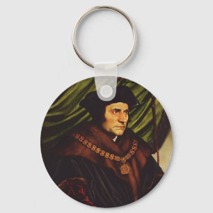 Heiliger Thomas Morus Gewissen des Königs Kunst Schlüsselanhänger