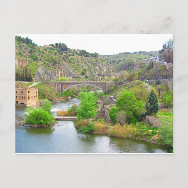 Heiliger Toledo, Spanien Postkarte (Vorderseite)