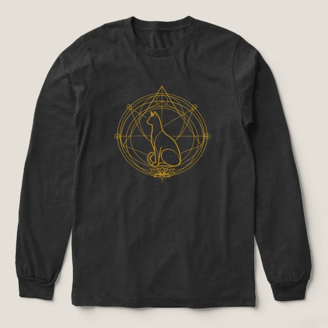 Heiliger Wächter Tri-Blend Shirt (Design Vorderseite)