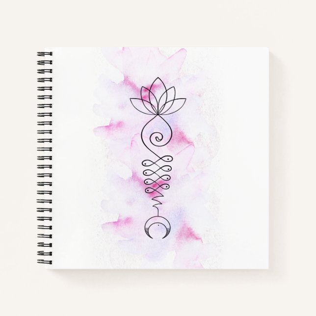 *~* Heiliger Weg zur Erleuchtung Nirvana Notizbuch (Vorderseite)