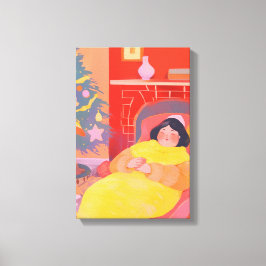 Heiliger Weihnachtstag Leinwanddruck