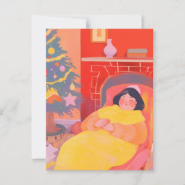 Heiliger Weihnachtstag Postkarte