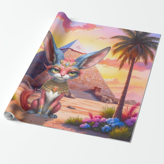 Heiliger Wüstenhüter Geschenkpapier (Ungerollt)