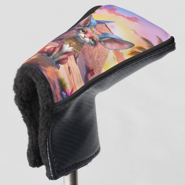 Heiliger Wüstenhüter Golf Headcover (3/4 Vorderseite)